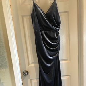 Revelry - Rory Velvet bridesmaid dress
